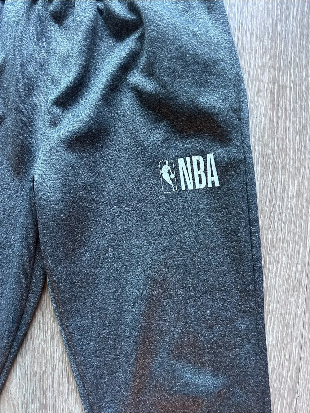 NBA Boys Fleece Jogger Sweatpants Charcoal Grey Size 14/16